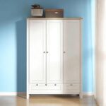 3 Doors Wardrobe Closet