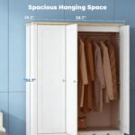 3 Doors Wardrobe Closet - Image 2