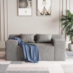 Hybrid Sofa (2 Seater, Grey)